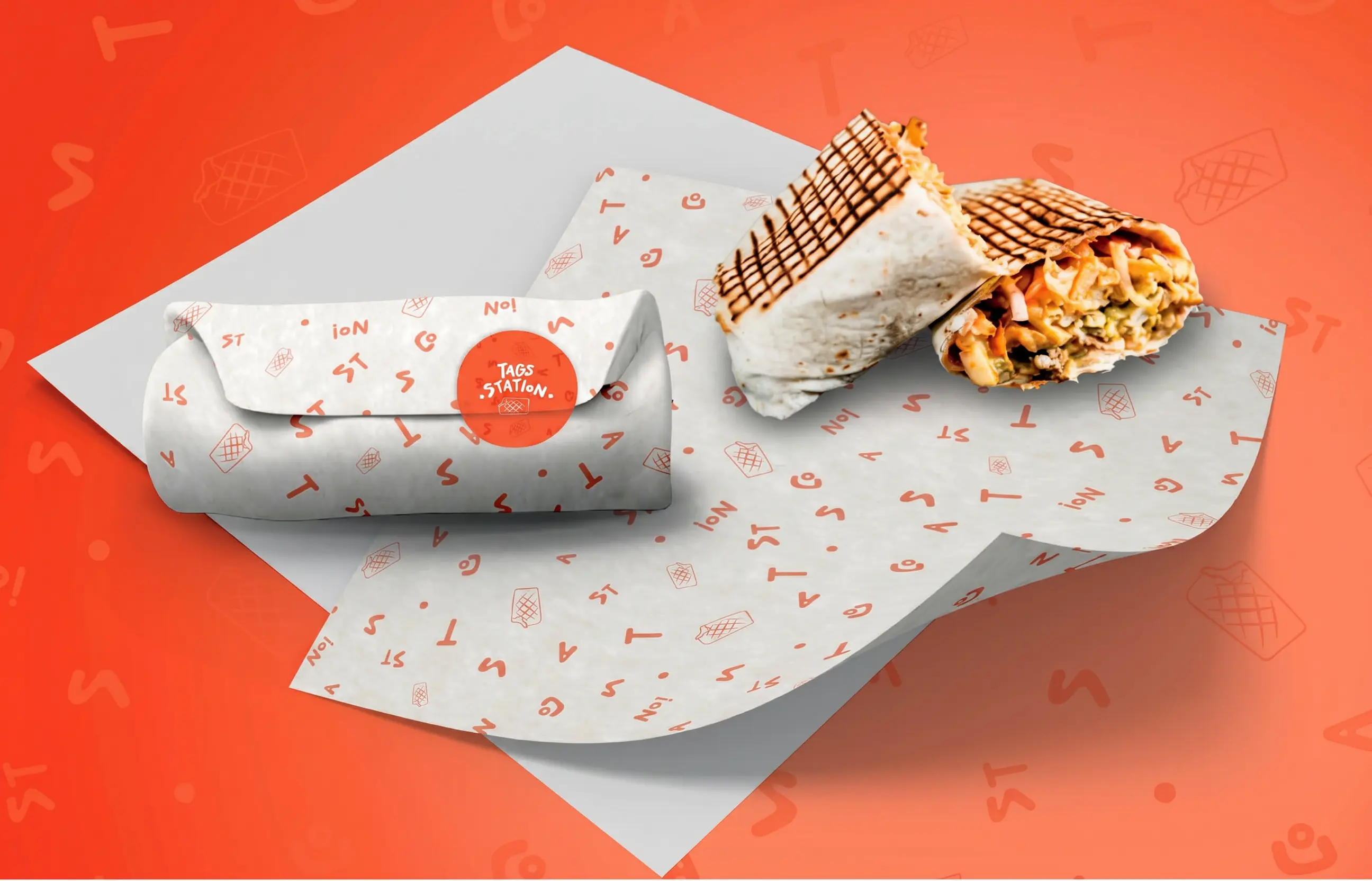 Tacos Station — تغليف وتقديم